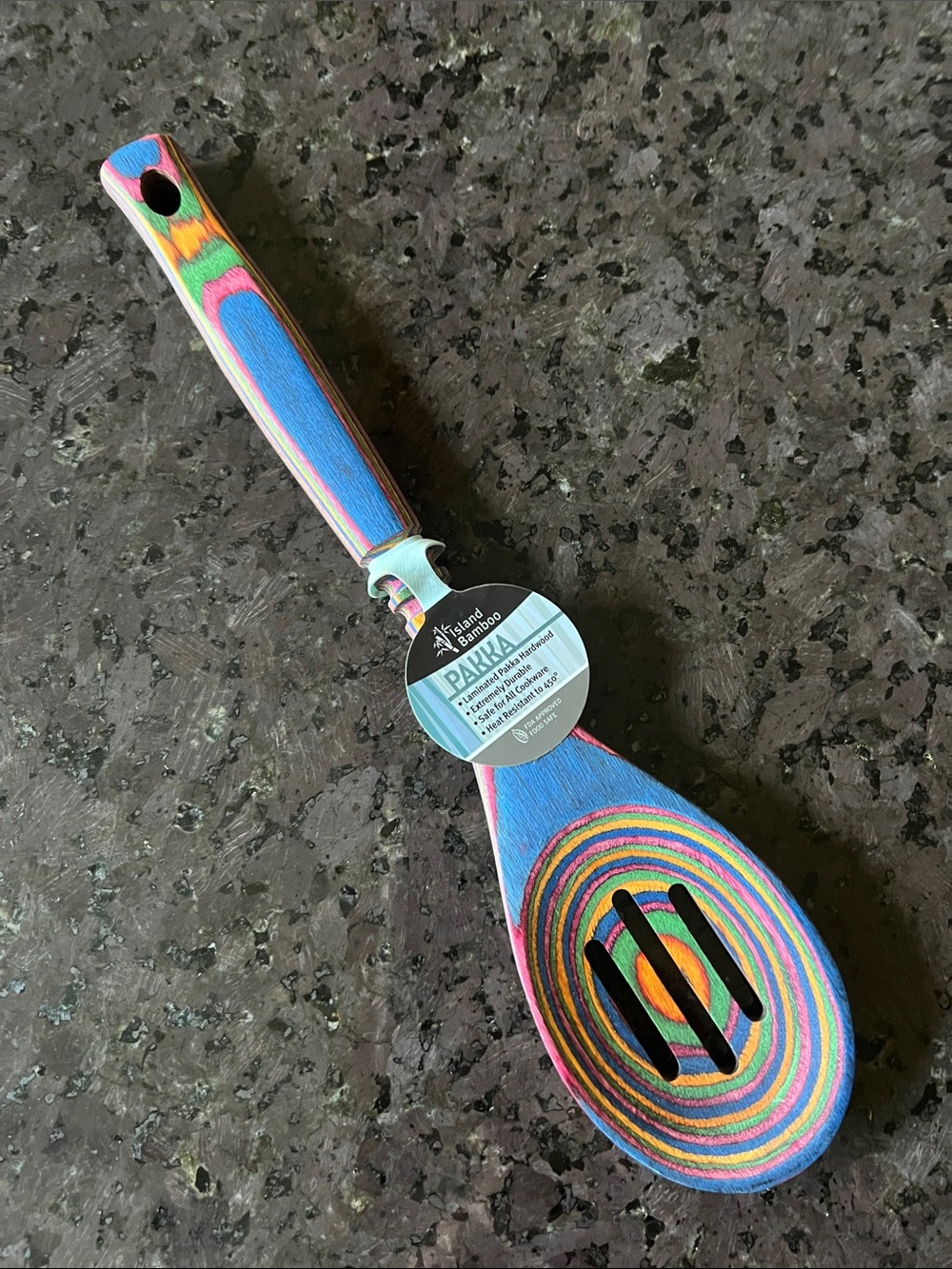 PAKKA Island Bamboo hardwood Slotted spoon